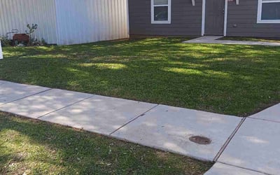 Photo of Eartha P.'s yard after getting lawn care in Morganton, NC
