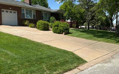 Photo of Dalton K.'s yard after getting lawn care in Festus, MO