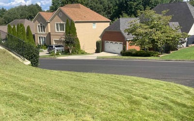 Photo of Melissa M.'s yard after getting lawn care in Weirton, WV