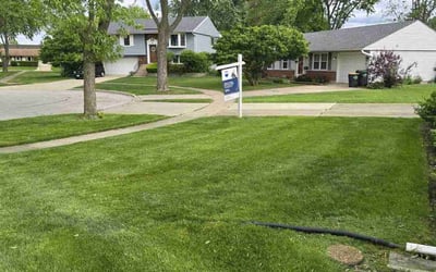 Photo of Veronica T.'s yard after getting lawn care in Berlin, CT