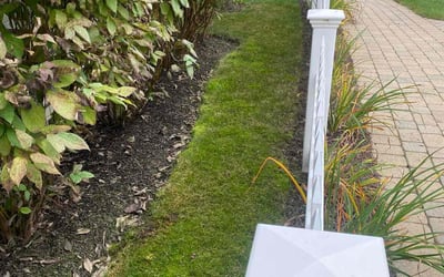 Photo of Kristopher F.'s yard after getting lawn care in Revere, MA