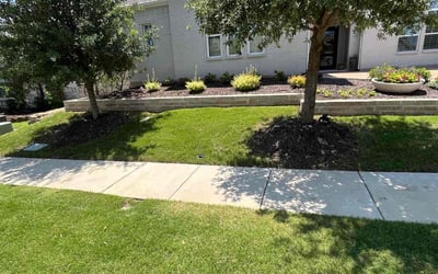 Photo of Peter C.'s yard after getting lawn care in Marblehead, MA