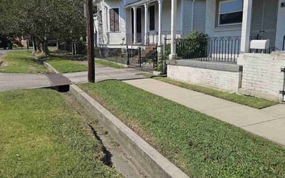 Photo of Pat A.'s yard after getting lawn care in Gretna, LA