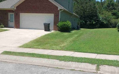 Photo of Queen W.'s yard after getting lawn care in Plainfield, IL