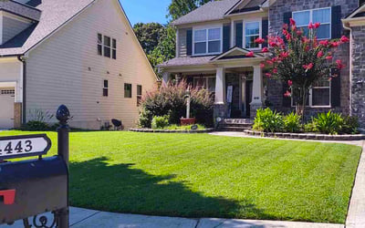 Photo of Seth M.'s yard after getting lawn care in Woodstock, GA