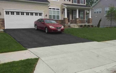 Photo of Latalya P.'s yard after getting lawn care in Greenbelt, MD