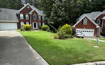 Photo of Stephanie C.'s yard after getting lawn care in Grayson, GA