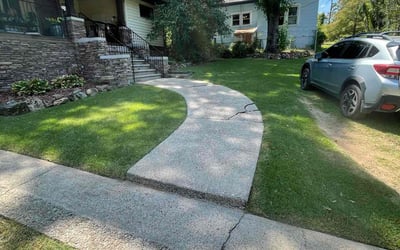 Photo of Bernice S.'s yard after getting lawn care in Birmingham, AL