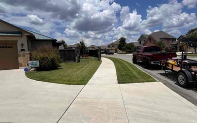 Photo of Fany C.'s yard after getting lawn care in La Follette, TN