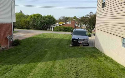 Photo of Cameron S.'s yard after getting lawn care in Sioux Falls, SD