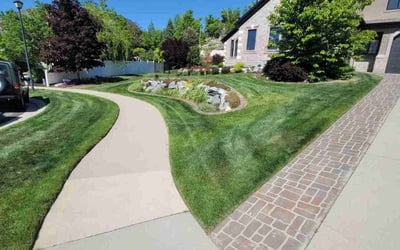Photo of Stan G.'s yard after getting lawn care in Draper, UT