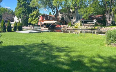 Photo of Emerson H.'s yard after getting lawn care in Waunakee, WI