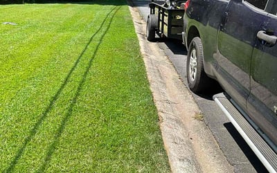 Photo of Penelope B.'s yard after getting lawn care in Spring Hill, TN