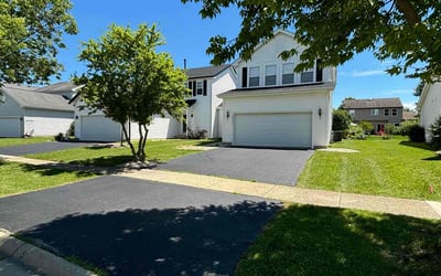 Photo of Stephanie M.'s yard after getting lawn care in Morris, IL