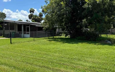 Photo of Harry M.'s yard after getting lawn care in Cocoa, FL