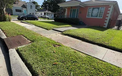 Photo of Darian R.'s yard after getting lawn care in Aberdeen, MD