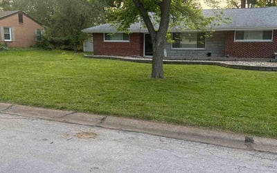 Photo of Danielle L.'s yard after getting lawn care in Crestview, FL