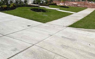 Photo of Christopher S.'s yard after getting lawn care in Pasadena, MD