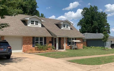 Photo of Christopher K.'s yard after getting lawn care in Norman, OK