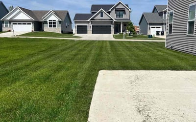 Photo of Aaron H.'s yard after getting lawn care in Butler, PA