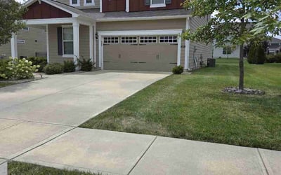 Photo of Nicole J.'s yard after getting lawn care in Fishers, IN