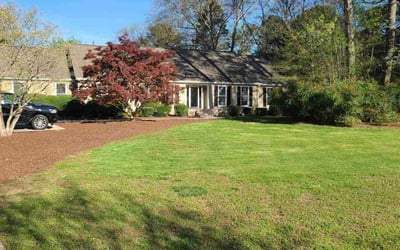 Photo of Jeremiah R.'s yard after getting lawn care in Jonesboro, AR