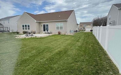Photo of William H.'s yard after getting lawn care in Chesterton, IN