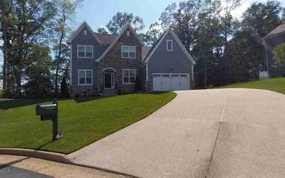 Photo of Kevin L.'s yard after getting lawn care in Smithfield, VA