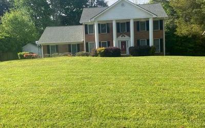 Photo of Kirsten B.'s yard after getting lawn care in Norcross, GA