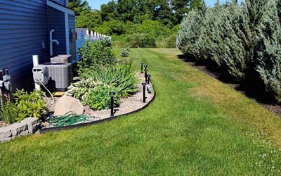 Photo of Kenneth R.'s yard after getting lawn care in Fairport, NY