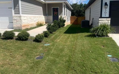 Photo of Tameira H.'s yard after getting lawn care in Fresno, TX