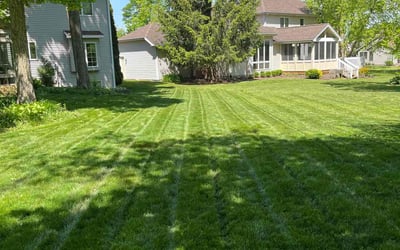 Photo of Yogesh A.'s yard after getting lawn care in New Haven, IN