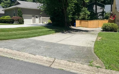 Photo of Jeremy J.'s yard after getting lawn care in Tucker, GA
