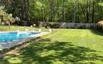 Photo of Kirsten B.'s yard after getting lawn care in Norcross, GA