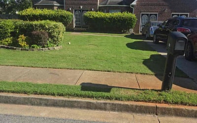 Photo of Hannah H.'s yard after getting lawn care in Dalton, GA