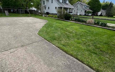 Photo of Jane E.'s yard after getting lawn care in Westlake, OH