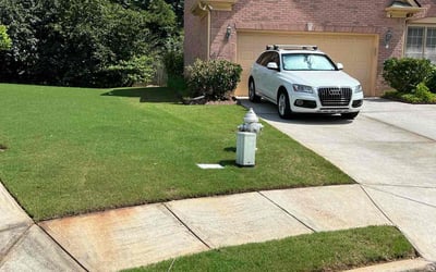 Photo of Devin M.'s yard after getting lawn care in Stuart, FL