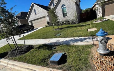 Photo of Marcus W.'s yard after getting lawn care in Canyon Lake, TX