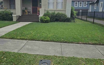 Photo of Nashaly N.'s yard after getting lawn care in Fernandina Beach, FL