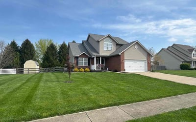 Photo of Kenny B.'s yard after getting lawn care in Hamilton, OH