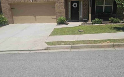 Photo of Katie W.'s yard after getting lawn care in Norcross, GA