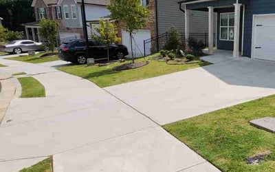 Photo of Bekena S.'s yard after getting lawn care in Chamblee, GA