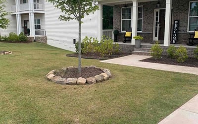 Photo of Rebekah B.'s yard after getting lawn care in Oklahoma City, OK