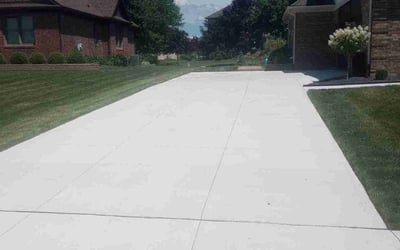 Photo of Eric W.'s yard after getting lawn care in Purcellville, VA