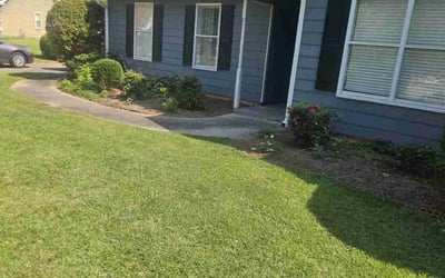 Photo of Twina B.'s yard after getting lawn care in Sharpsburg, GA