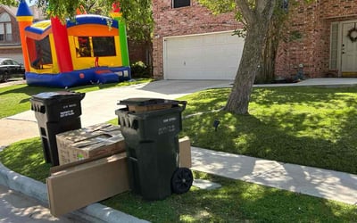 Photo of Rahil N.'s yard after getting lawn care in Plano, TX