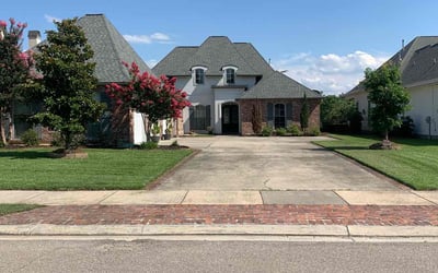 Photo of Kristin P.'s yard after getting lawn care in Plano, TX