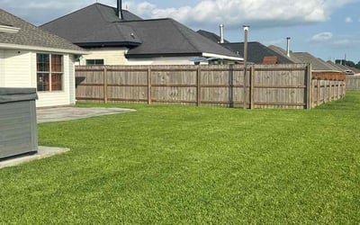 Photo of Jasmine J.'s yard after getting lawn care in Pearl River, LA