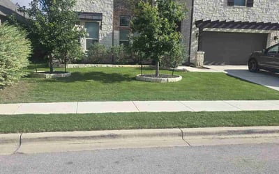 Photo of Oluwabunmi A.'s yard after getting lawn care in Brownsburg, IN