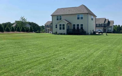 Photo of Russ L.'s yard after getting lawn care in Cherry Hill, NJ